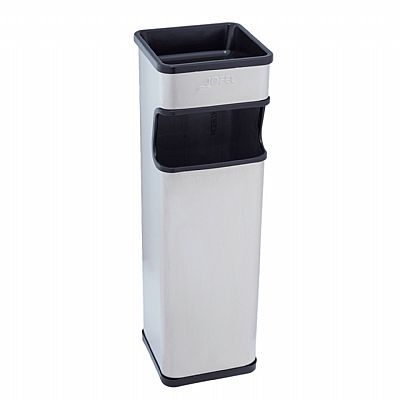 Κάδος ανοξείδωτος με σταχτοδοχείο 20Ltr