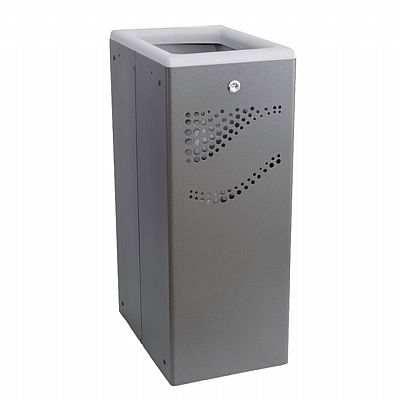 Μεταλλικός κάδος ανακύκλωσης 40Ltr