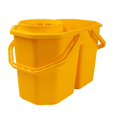 Οικιακός κουβάς σφουγγαρίσματος δύο δοχείων 15Ltr