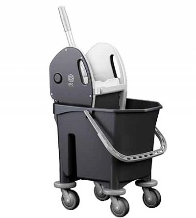 Πλαστικό καρότσι μονό με πρέσα