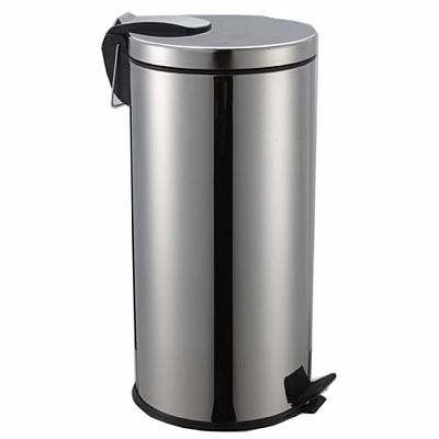 Κάδος ανοξείδωτος με πεντάλ 40Ltr
