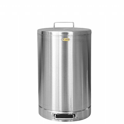 Κάδος μεταλλικός με πεντάλ 45Ltr