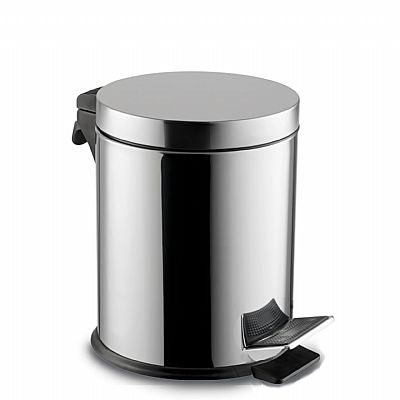 Κάδος ανοξείδωτος με πεντάλ 20Ltr