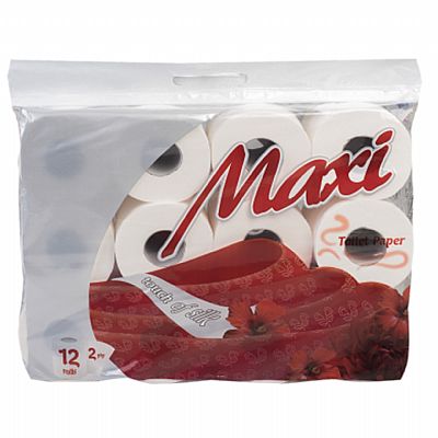 Ρολό WC απαλό 2φυλλο, 170gr, συσκ.12 ρολών