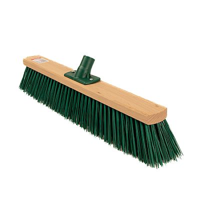 Ξύλινη Σκούπα με σκληρή τρίχα 50cm 