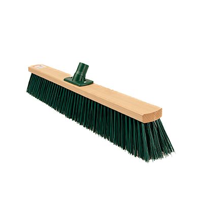 Ξύλινη Σκούπα με σκληρή τρίχα 60cm 