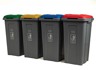 Πλαστικός κάδος ανακύκλωσης 50Ltr