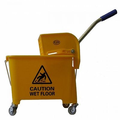 ΟΙΚΙΑΚΟ ΚΑΡΟΤΣΙ ΣΦΟΥΓΓΑΡΙΣΜΑΤΟΣ 24 Ltr ΜΕ ΠΡΕΣΑ