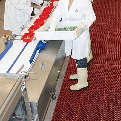 Ταπέτο κουζίνας 563-SANITOP DELUX RED