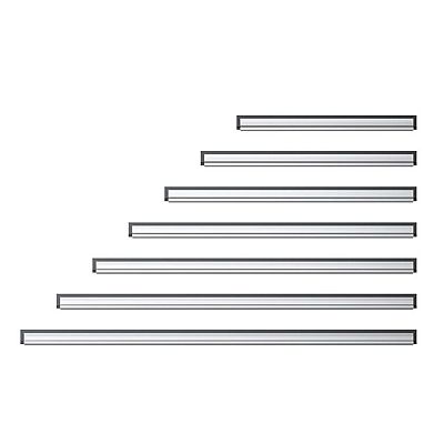 Ράγα τζαμιών inox με λάστιχο 55cm